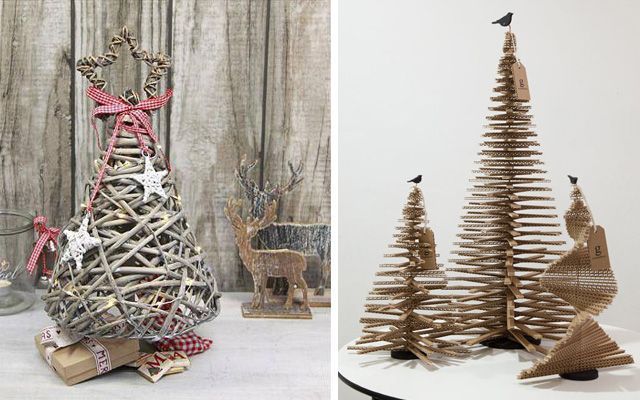 Ideas para decorar la Navidad - Árboles de navidad modernos