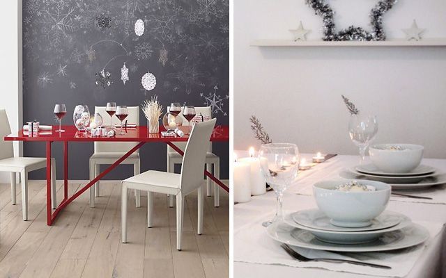 Ideas para decorar mesas de Navidad 2013