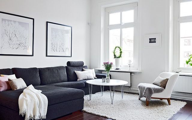 Cómo decorar el salón con un sofá chaiselongue
