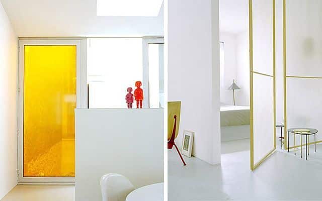 Ideas para decorar con puertas de colores