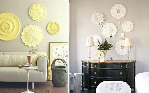 Cómo decorar casas con molduras de pared
