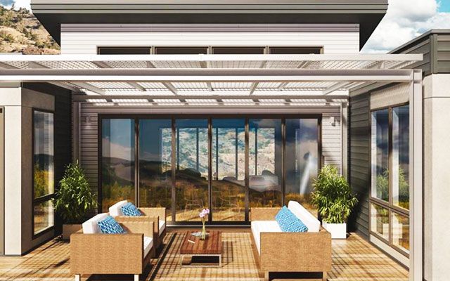 Ideas para decorar terrazas y porches amplios
