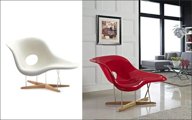 La Chaise - Un diseño de 1948 de Charles y Ray Eames