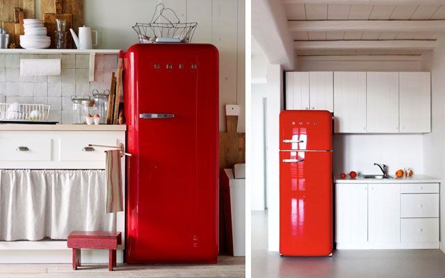 Los frigoríficos Smeg en la decoración de cocinas