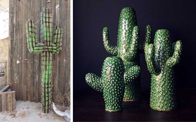 Decoracion con cactus artificiales: trucos y consejos