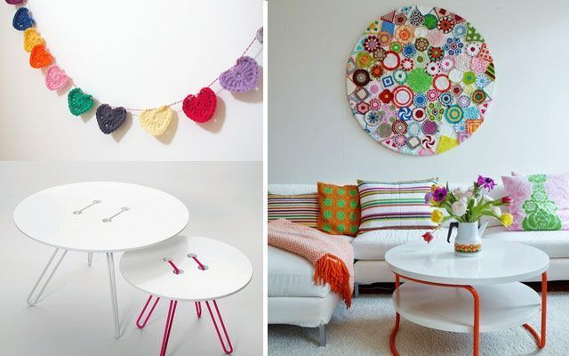 Ideas para decorar con crochet y punto