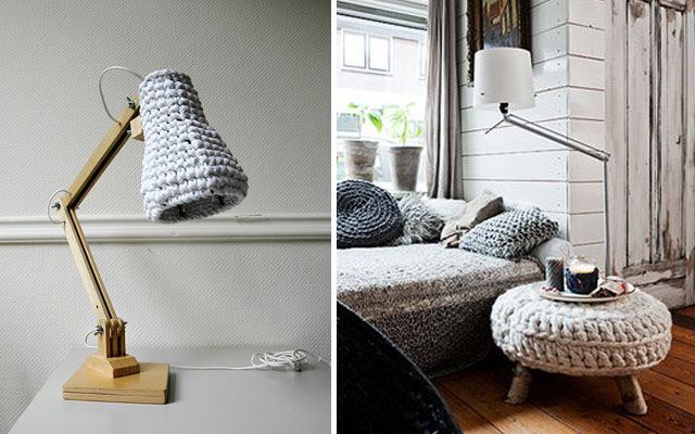 Ideas para decorar con crochet y punto