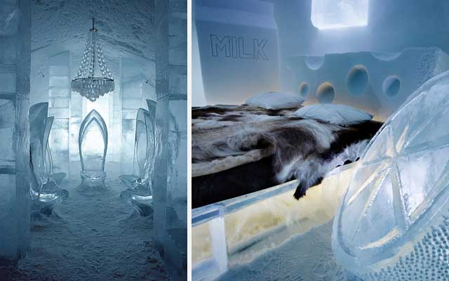 Interiores originales - Durmiendo bajo el hielo