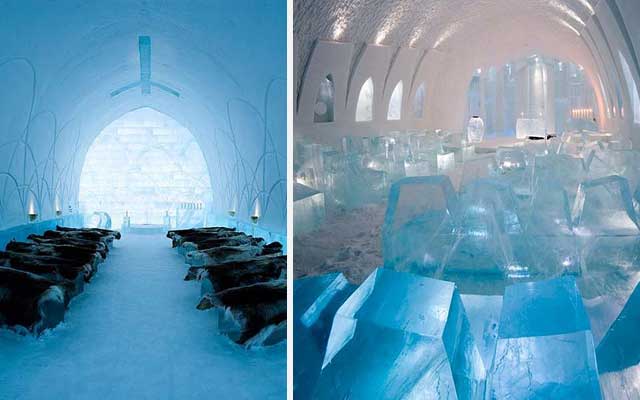 Interiores originales - Durmiendo bajo el hielo