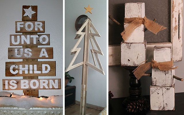 Decoración navideña DIY: Ideas para decorar la Navidad con pallets