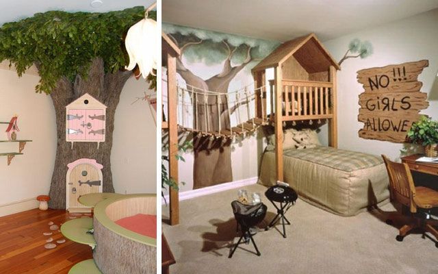 Orijinal çocuk yatak odaları