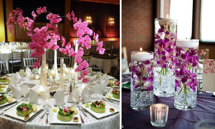 Decoracion de bodas: Ideas para centros de mesa