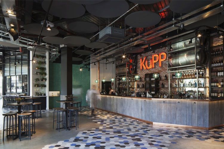 Kupp Café: Local de diseño
