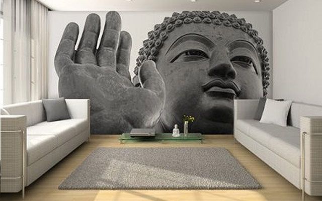Cómo decorar paredes con Buda