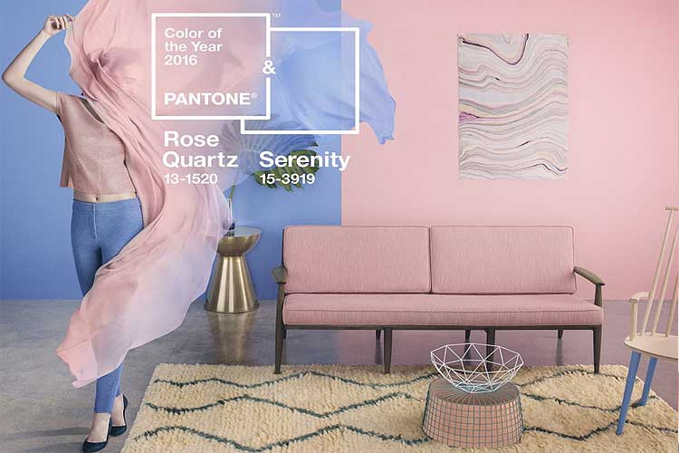 Rose Quarz & Serenity - Pantone 2016