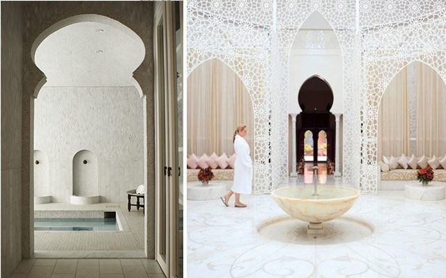 Balnearios, spas y Hammam de estilo árabe