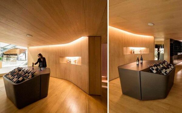 Decoración y diseño de vinotecas