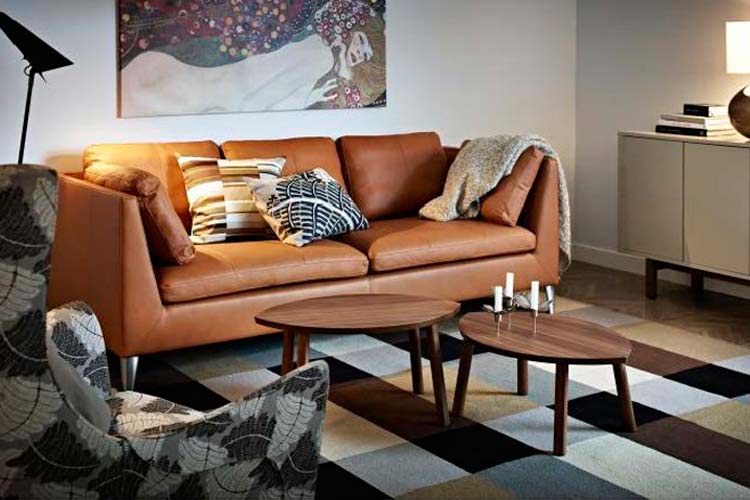 Los sofás de cuero en la decoración del hogar