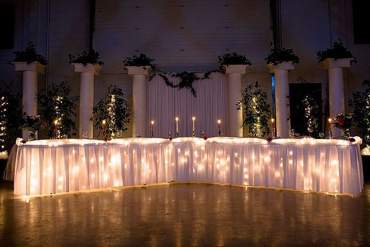 Cómo iluminar bodas de interior