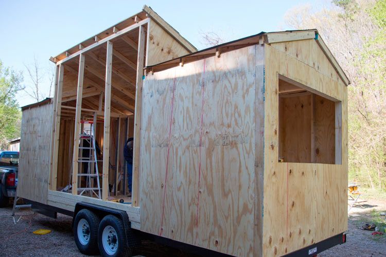 Mini mobil evler, göçebe konutlar tasarlayın
