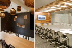 Diseño de oficinas: Cómo decorar una sala de reuniones - DECOFILIA