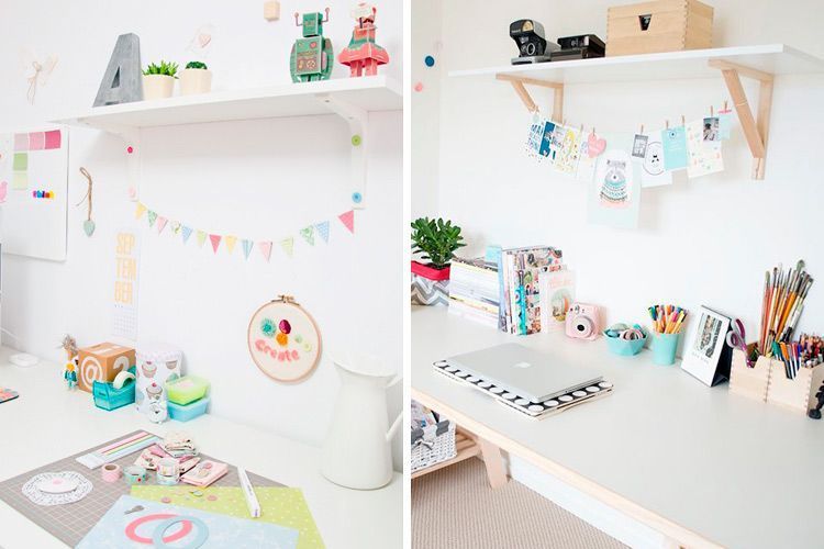 Como crear un espacio craft en tu hogar