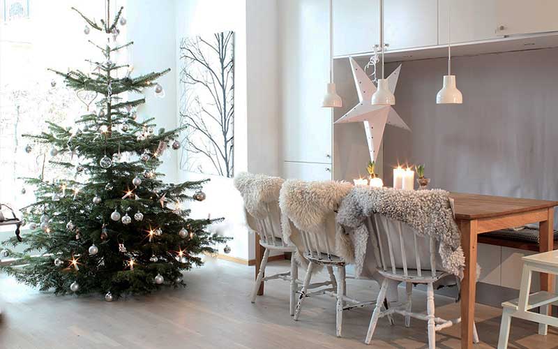 Claves para una decoración de Navidad nórdica