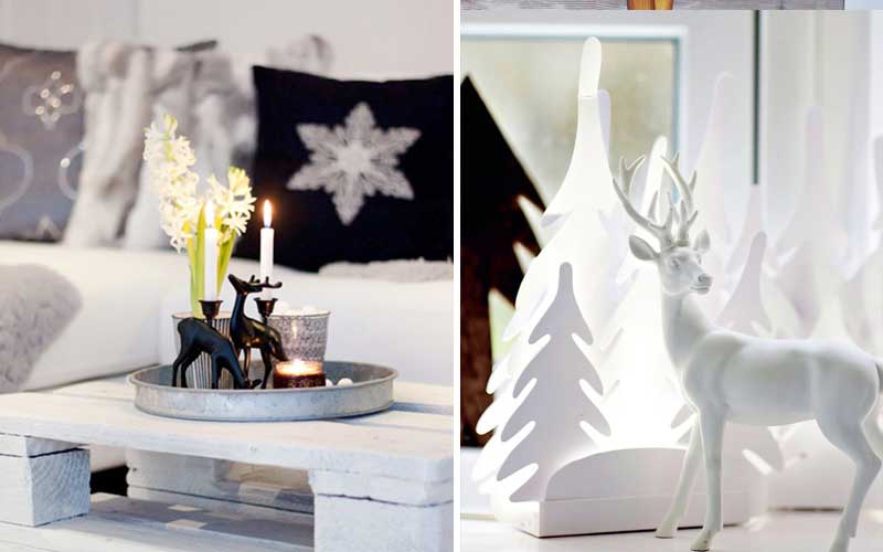Claves para una decoración de Navidad nórdica