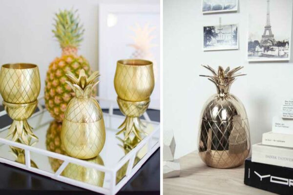 Ideas para decorar con piñas: Una tendencia muy tropical - DECOFILIA