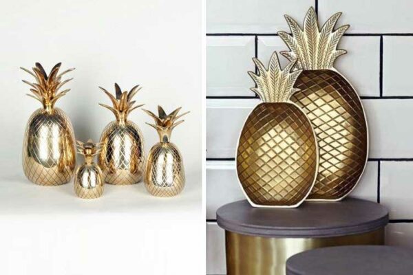 Ideas para decorar con piñas: Una tendencia muy tropical - DECOFILIA