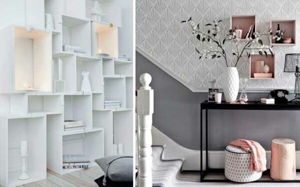 Ideas para decorar con cajas