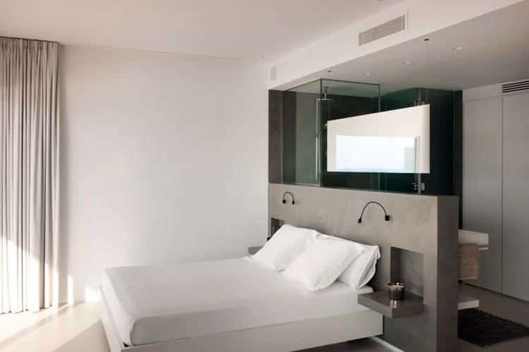 Baños integrados en el dormitorio