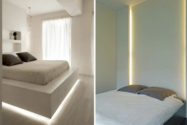 Luz indirecta en la decoración de interiores