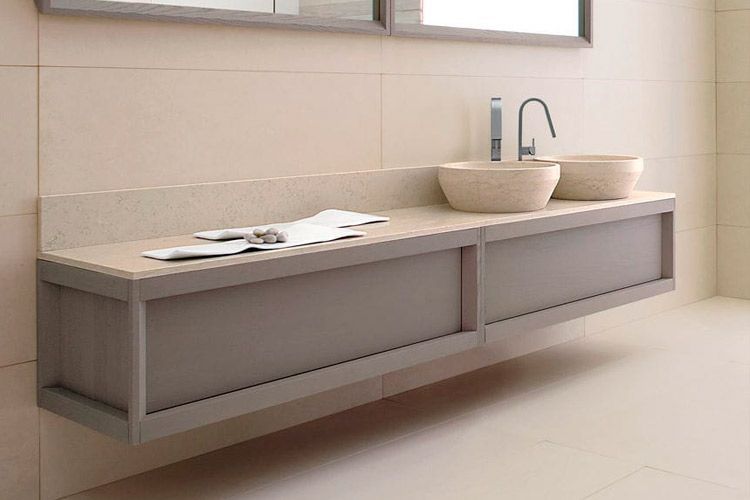 10 tipos de lavabos de diseño con y sin mueble