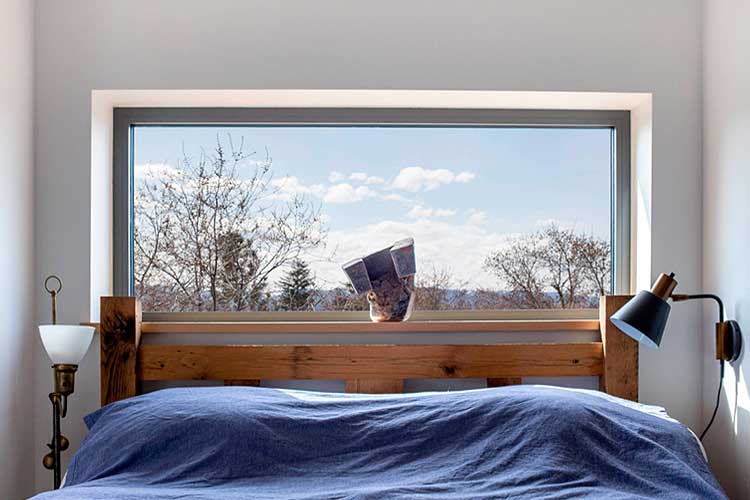 La ventana como cabecero de cama