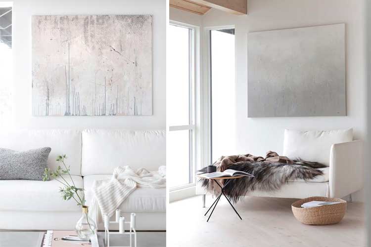 Cuadros abstractos  Decora las paredes de tu hogar – Cuadros y  Tapacontadores