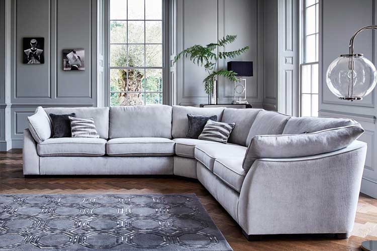 Decoración del sofá con cojines