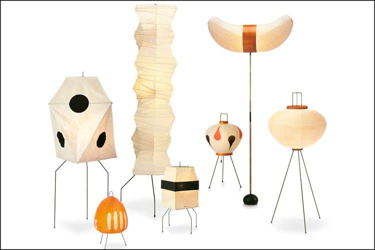 Lámparas de papel de Isamu Noguchi