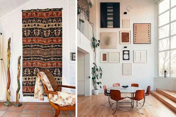 Cómo utilizar alfombras para decorar paredes - Decofilia.com