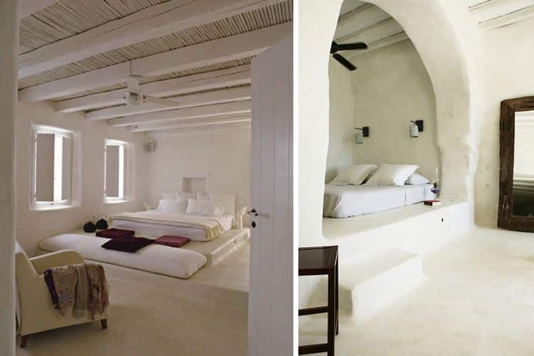 Dormitorio estilo mediterráneo