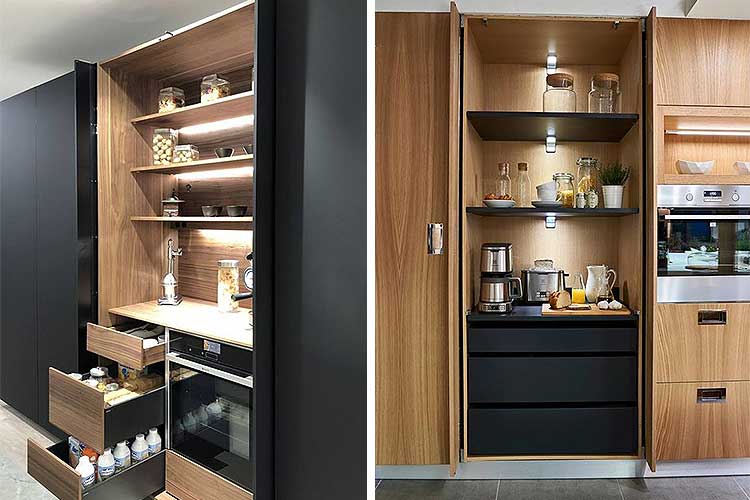 Cocinas ocultas para los amantes del orden - Decofilia