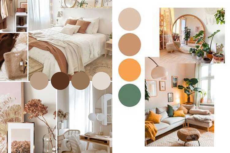 moodboard por color