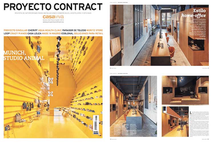interior de la revista proyecto contract
