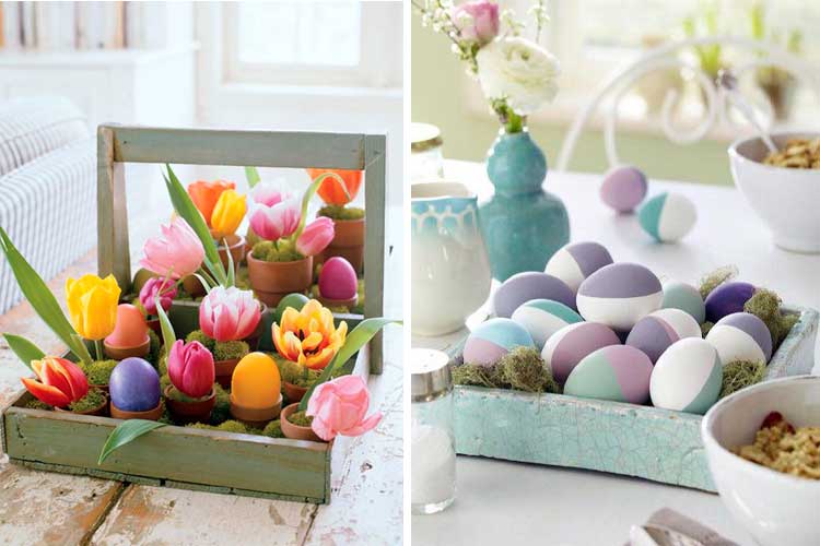 Ideas originales para decorar con huevos de Pascua 