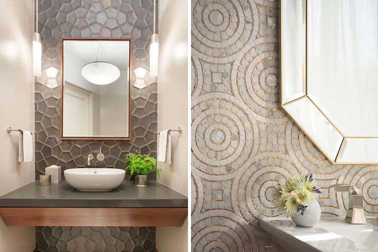 azulejos originales de diseño para el baño