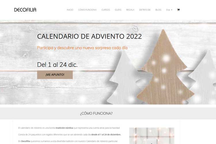 Calendario de Adviento 2022 - Decofilia.com