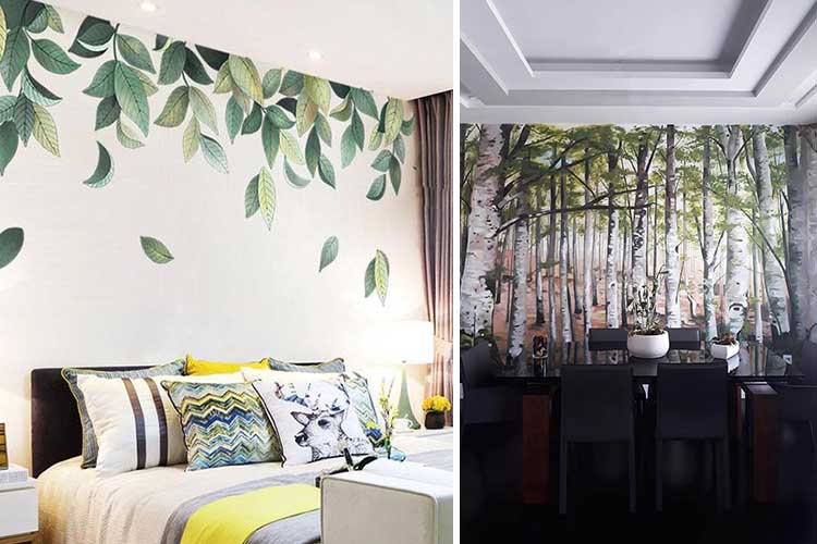 Las mejores 60 ideas de Murales de pared para dormitorio  murales de pared  para dormitorio, decoración de unas, murales