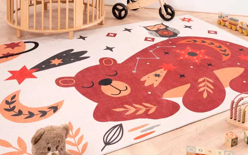 Alfombra infantil con animales