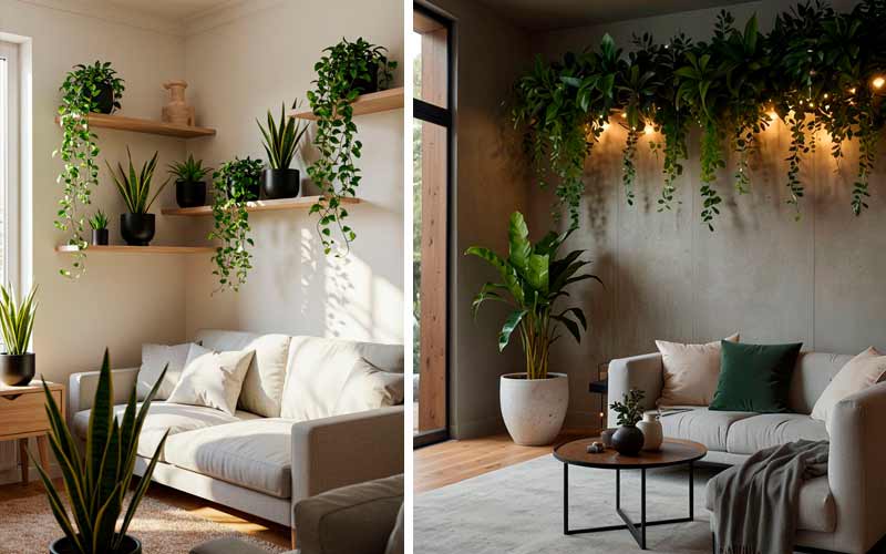 Plantas para decorar y purificar el aire