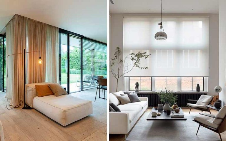 Empresa de cortinas para decorar con estores a medida